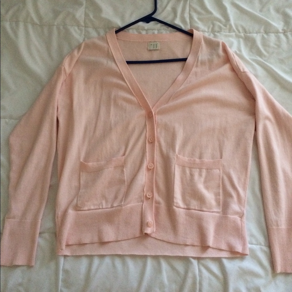 Light Pink Cardigan
